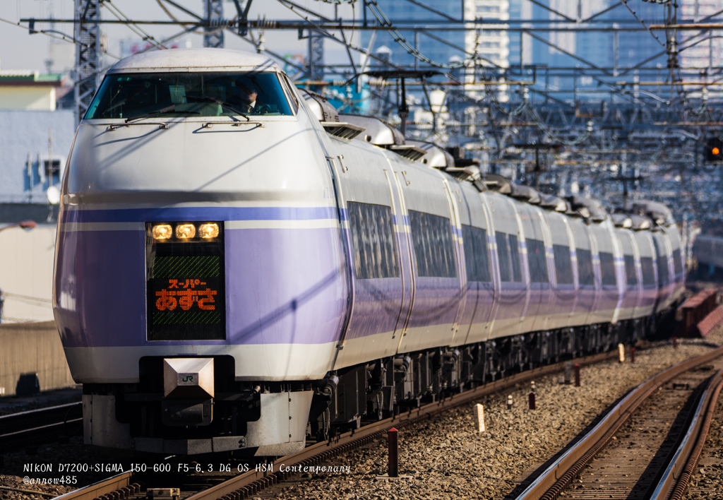 2017年12月22日　スーパーあずさ15号