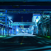 工場夜景