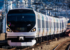 2017年12月22日　E257系かいじ