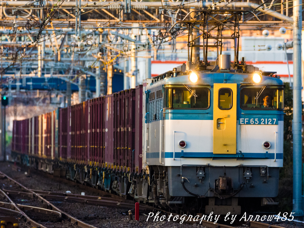 2018年1月6日　アサ練５０８６レ