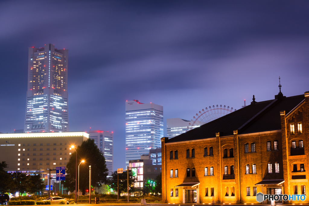 新レンズでの夜景。