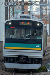 2022年5月11日　南武支線の始発列車