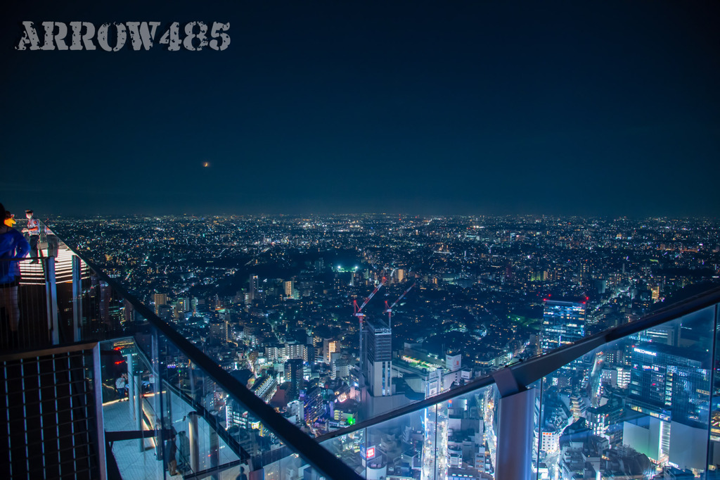 2022年8月2日　渋谷の夜景