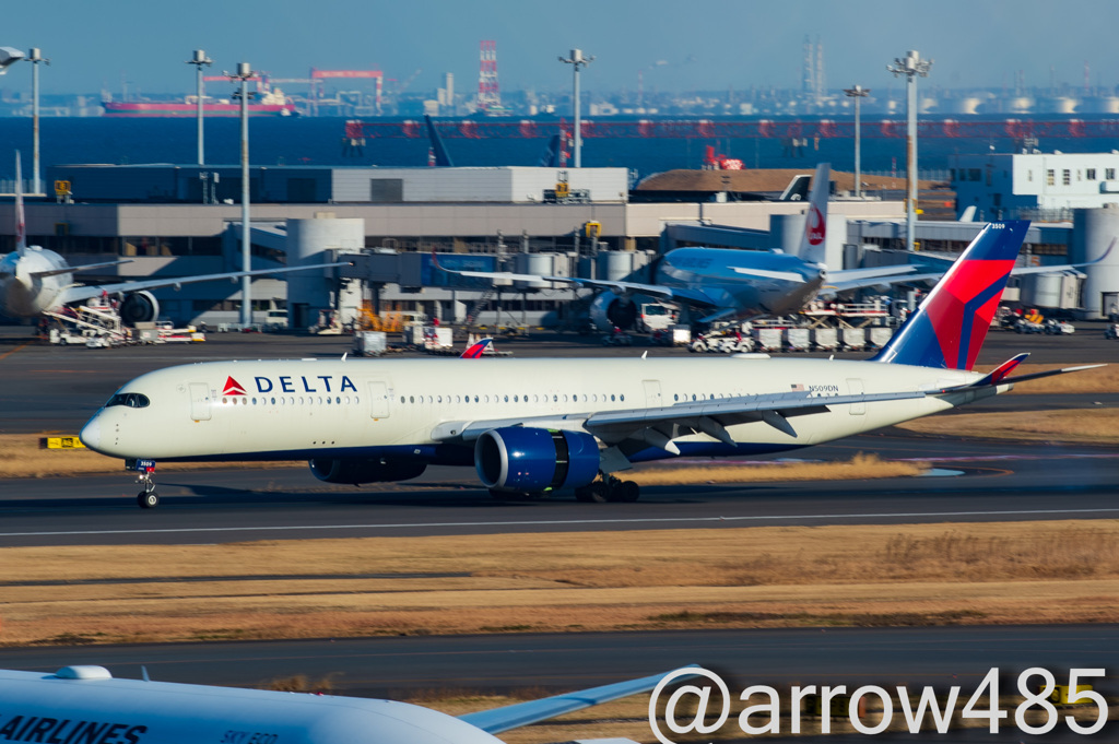 2022年1月7日　羽田空港2