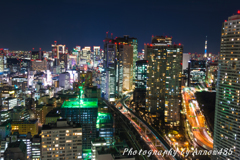 2018年1月9日　浜松町貿易センタービル夜景