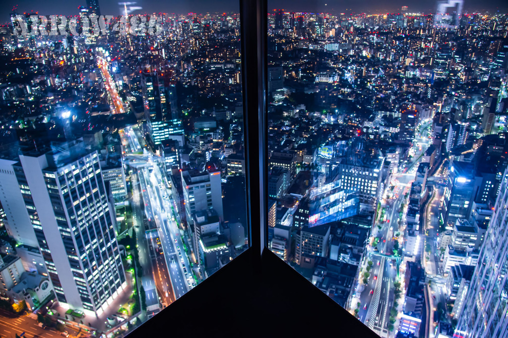 2022年8月2日　渋谷の夜景