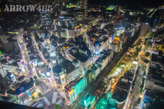 2022年8月2日　渋谷の夜景