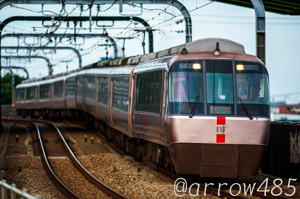 2021年8月11日　小田急ロマンスカー１