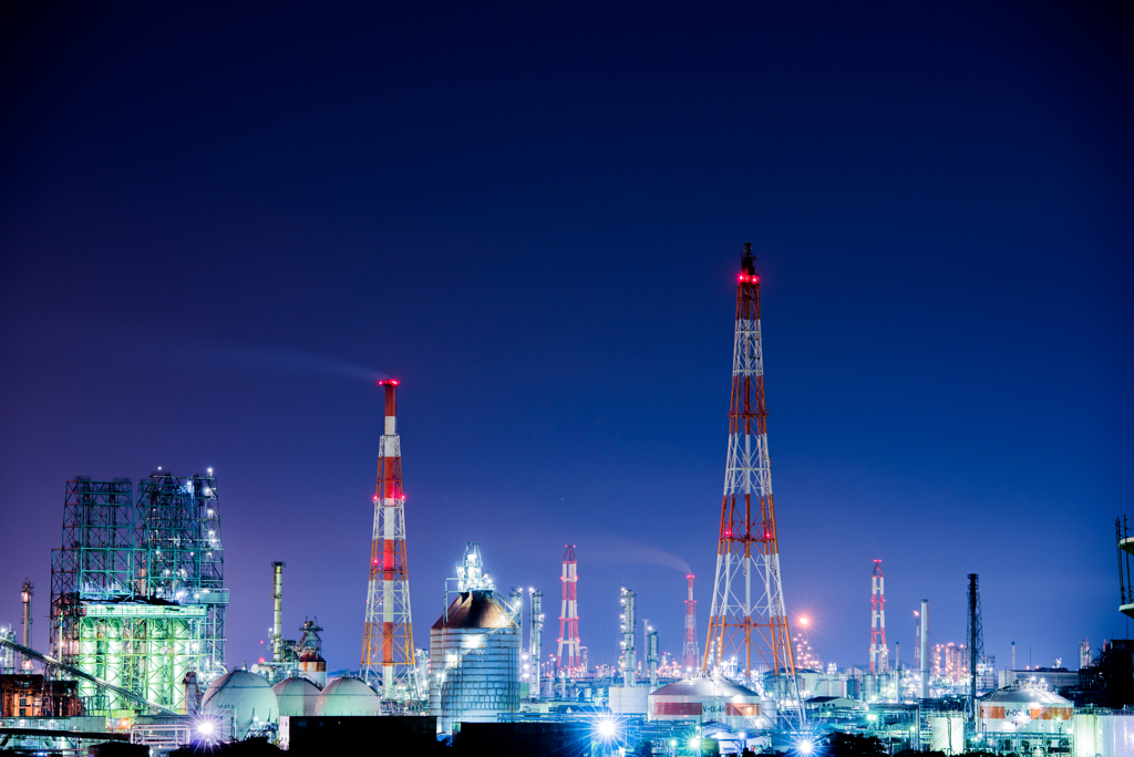 夜空に輝くつくしんぼう