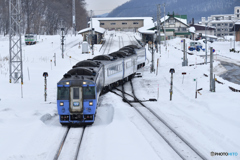 遠軽駅発車！