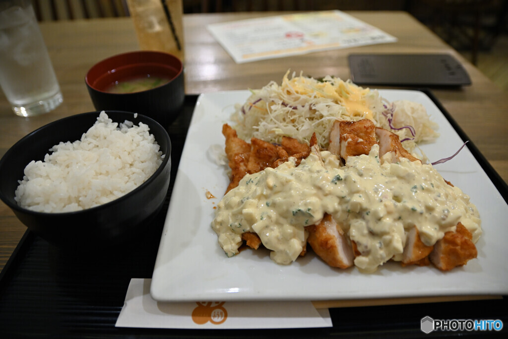 食の偵察5 ダブルチキン南蛮定食～札幌ふうり