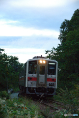 深川行き始発列車