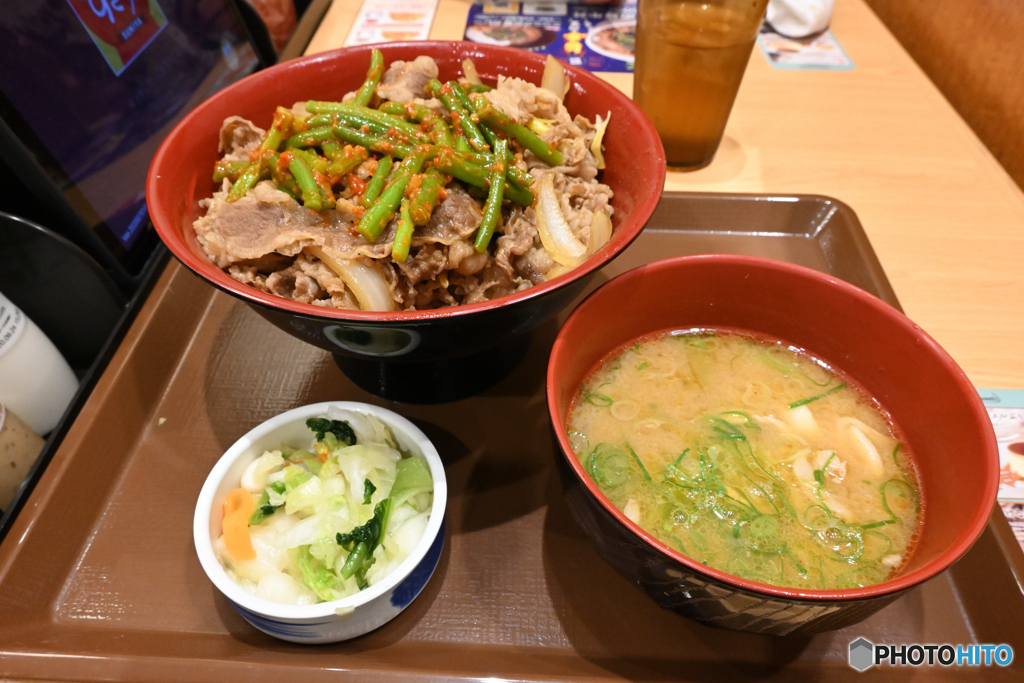 食の偵察 3~すき屋にて