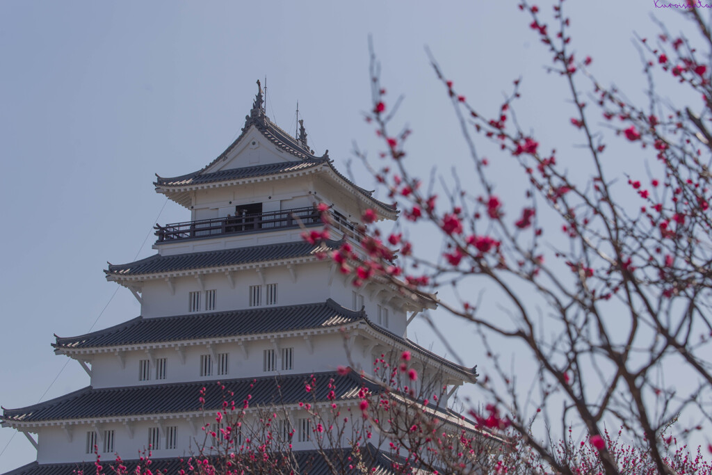 400年の島原城
