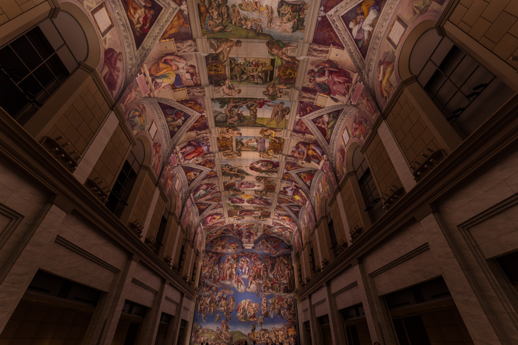 大塚国際美術館のシスティーナ・ホール