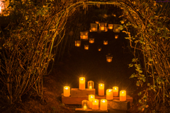 キャンドルを抜けて