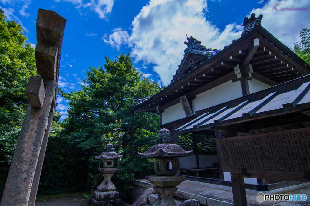 常寂光寺にある妙見堂