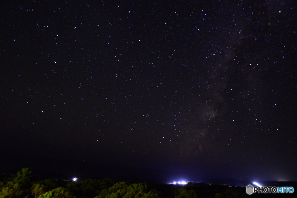屋久島の夜　night stars