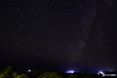 屋久島の夜　night stars