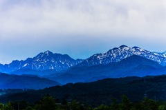 蒼い剣岳-2