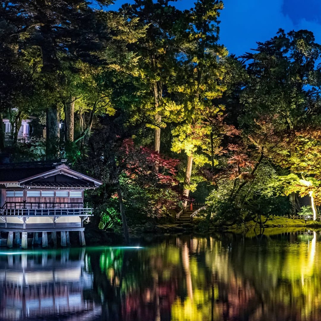兼六園ライトアップその３