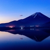 本栖湖からのMt  Fuji