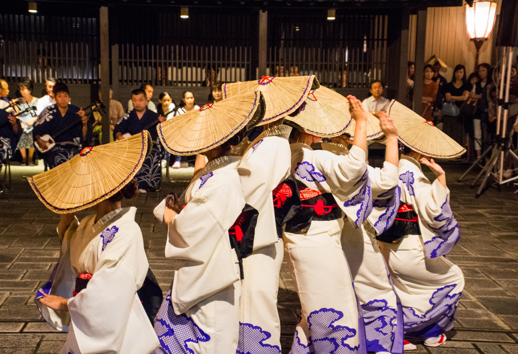 おわら風の盆前夜祭鏡町
