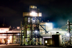 日産化学工場夜景1 (1 - 1)-4