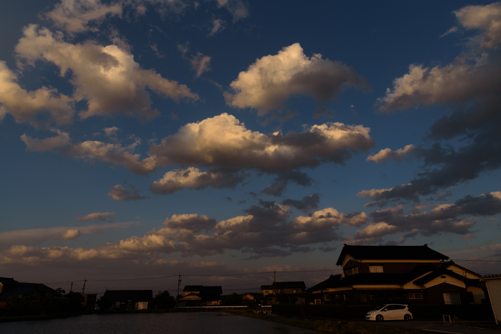 夕焼け雲
