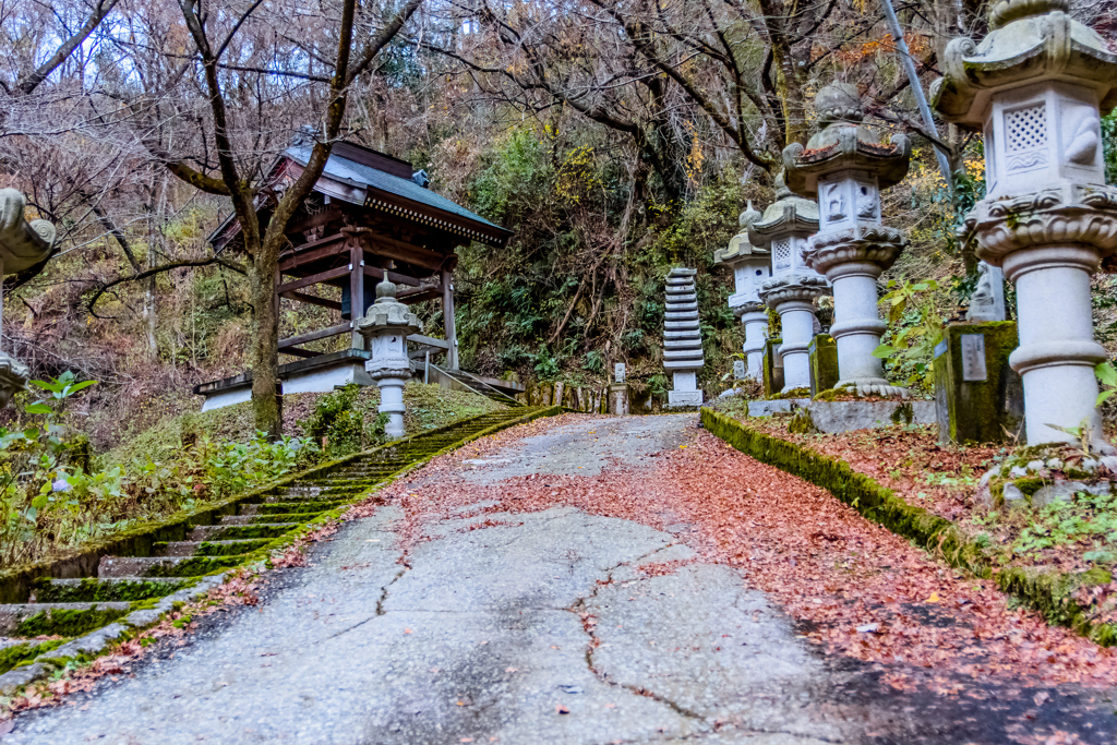 秋の山寺　花山寺　梵鐘