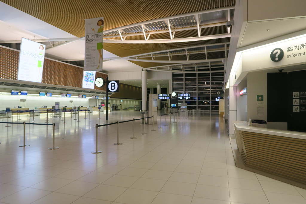新千歳空港　国際線ロビー