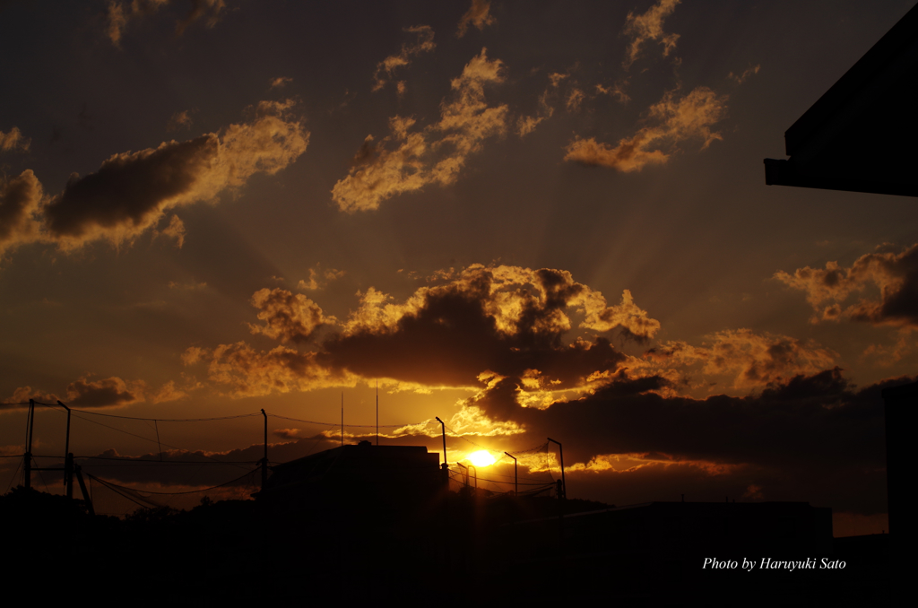 夕陽