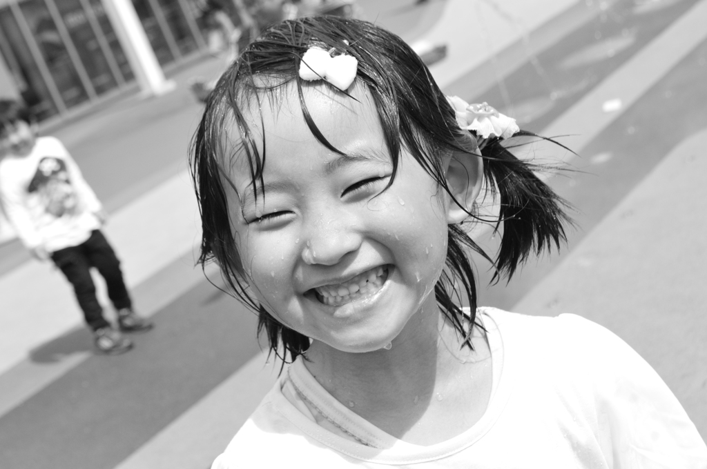 濡れちゃった
