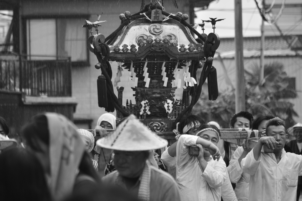 栃木情緒溢れる下町の祭り