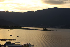 河口湖_六角堂