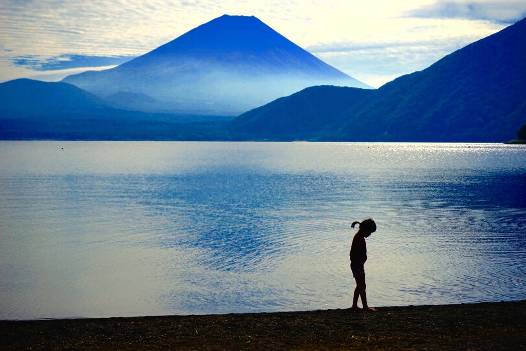 in 本栖湖