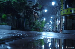 雨の高円寺