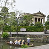 大原美術館と川舟流し