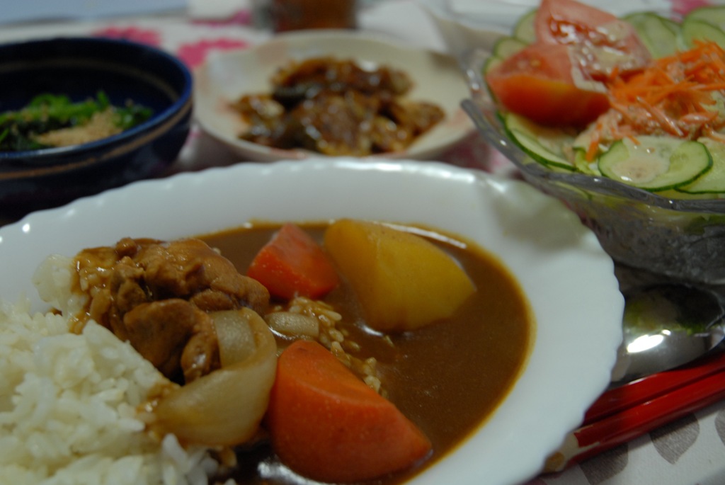 久しぶりにカレー