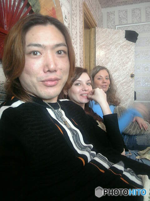 Hideo Ishihara With Valentina In Russia