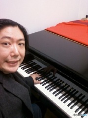 Hideo Ishihara With Grand Piano