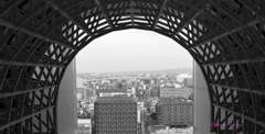 20150617_Arched view in Kyoto St. 