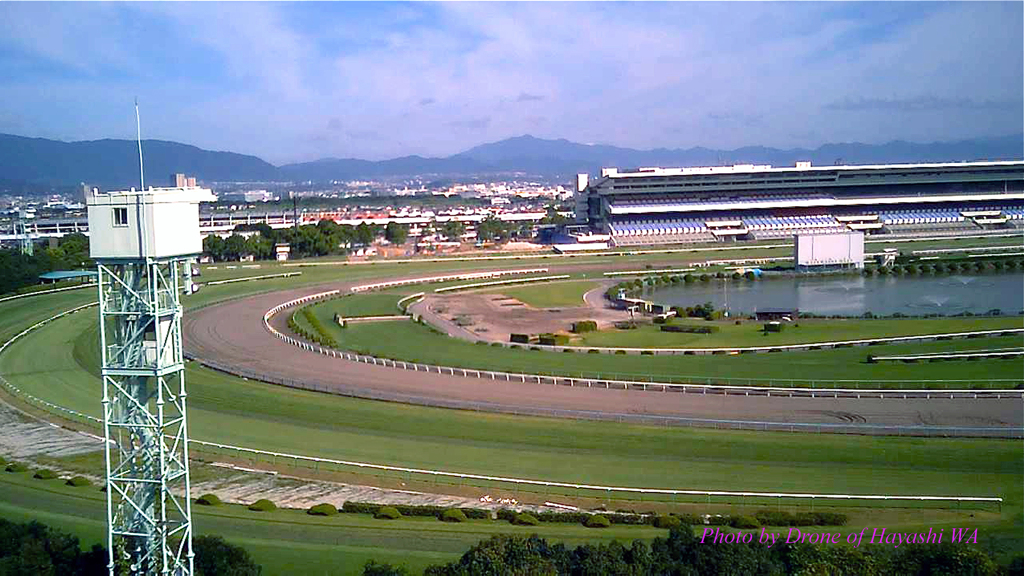 20150907_Kyoto racing course by drone