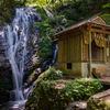 白糸神社と白糸の滝