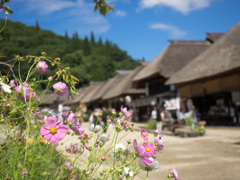 大内宿にて