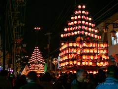 二本松の提灯祭り 本町通り