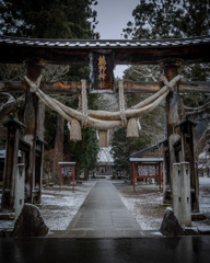 熊野神社鳥居