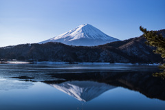 河口湖より