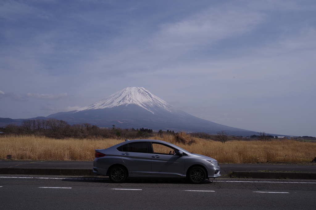 愛車と