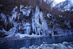 三十槌の氷柱